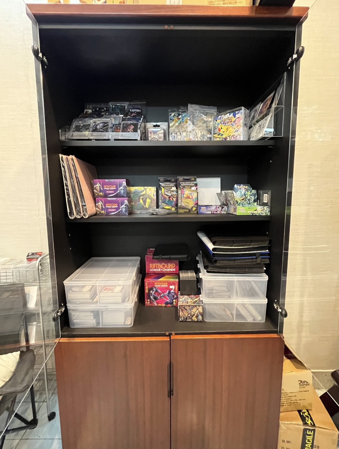 Store shelves